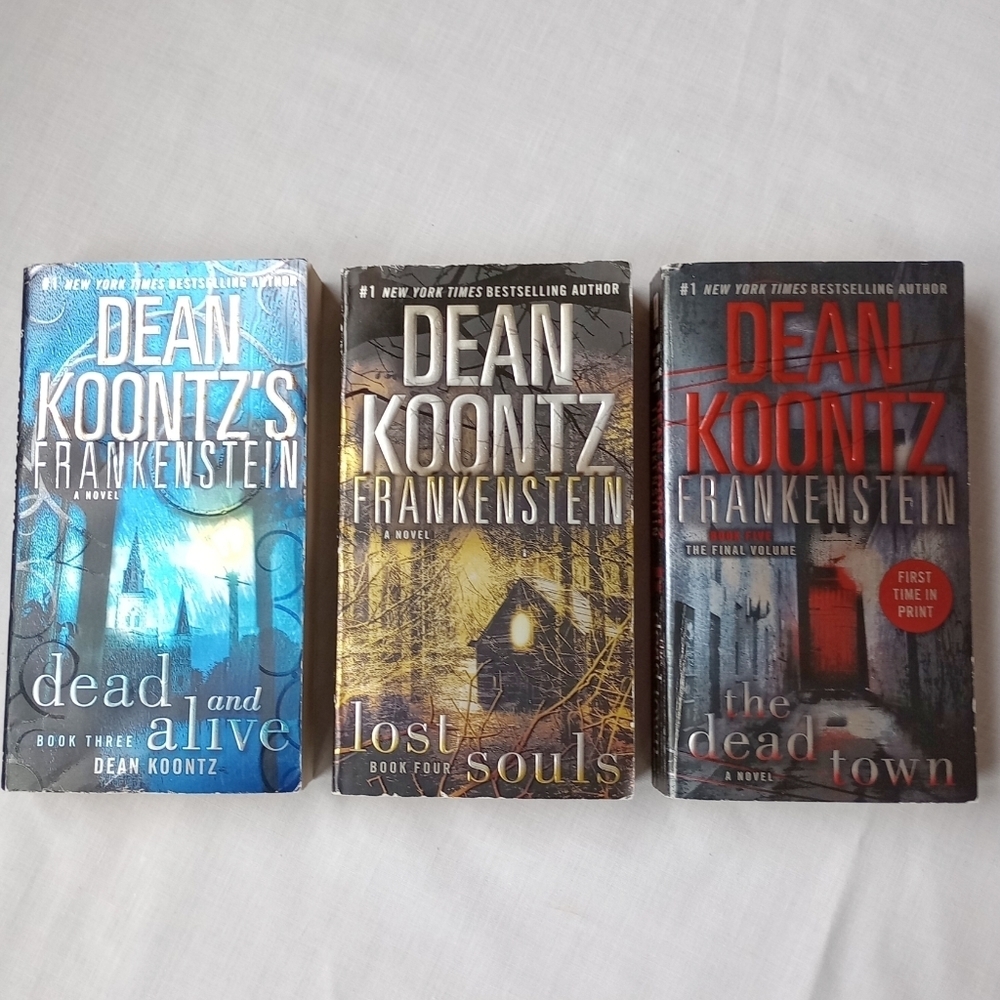 Frankenstein by: Dean Koontz Book #3, #4 & #5 Bundle